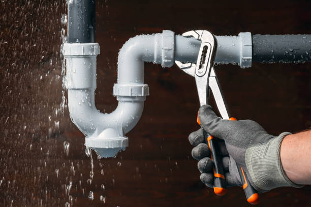 Professional Drain Cleaning technician working in Lyndonville, NY